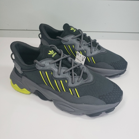 adidas Other - Adidas Ozweego TR FV9675 Gray Semi Solar Yellow Mens Trainers shoes Size 8